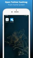 Twitter Hashtag Shortcut capture d'écran 2