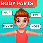 Human Body Parts Games icône
