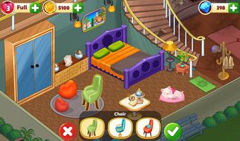 Dream Home Cleaning Game Match پوسٹر