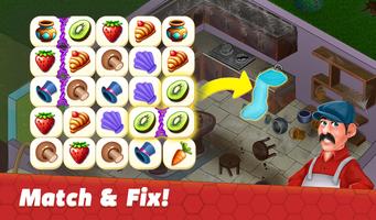 Dream Home Cleaning Game Match ảnh chụp màn hình 2