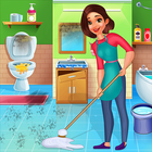 Dream Home Cleaning Game Wash آئیکن