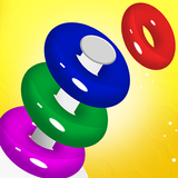 Color Hoop Stack Puzzle - Sort biểu tượng