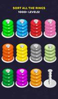 برنامه‌نما Color Hoop Stack Puzzle - Sort عکس از صفحه