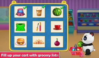Panda Supermarket Shopping Fun ảnh chụp màn hình 1