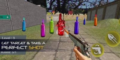 Real Bottle Shooting Simulator imagem de tela 3