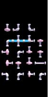 Water pipes : connect water pipes puzzle game Affiche