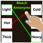 Antonyms word game icône