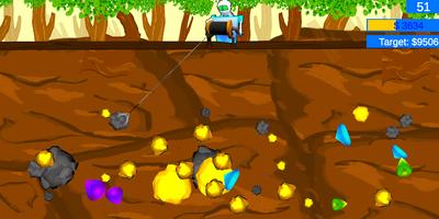 ✅Gold Mine : Classic Gold Rush, Mine Mining Game اسکرین شاٹ 2