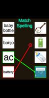 Spelling match fun with emoji Affiche