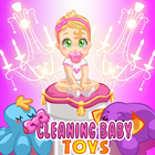 Cleaning Toys House أيقونة