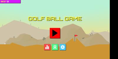 Golf Ball Games Cartaz