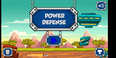 Power defense: Tactical war, Tower defense Affiche