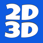 2D3D LIVE アイコン