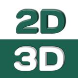 2D3D Live Vip ikona