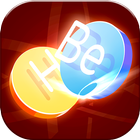 Merge Atoms - Atomic curling game icône