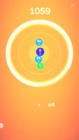 Merge Atoms - Atomic curling game 截圖 1