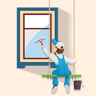 Window wash: Home cleaner icône