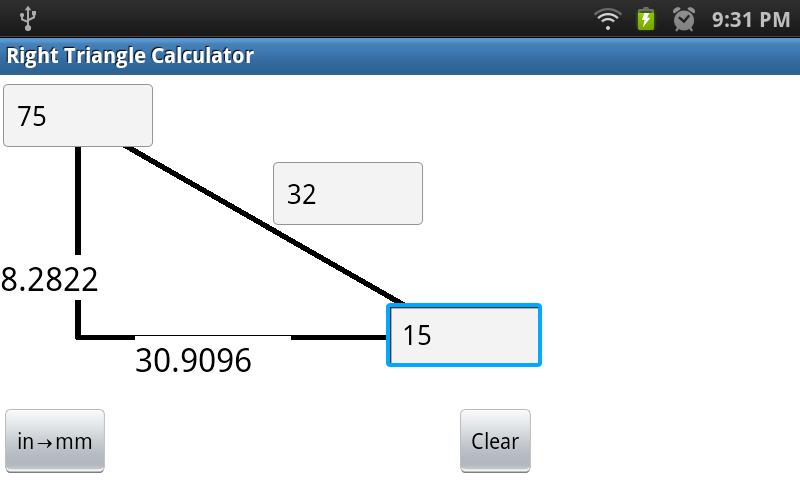 Right Triangle Calculator For Android Apk Download