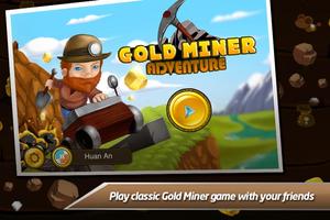 Adventure Gold Miner Affiche