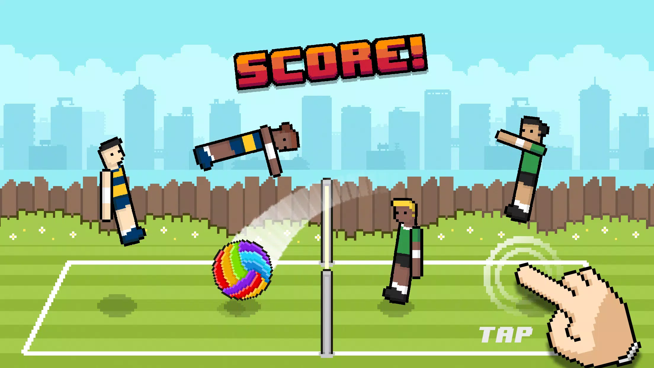 Volley Random on Twoplayergames.org - (2 PLAYER SPORT GAME) 