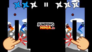 Jumping Ninja Party 2 Player पोस्टर