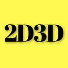 2D3D Lucky ikon