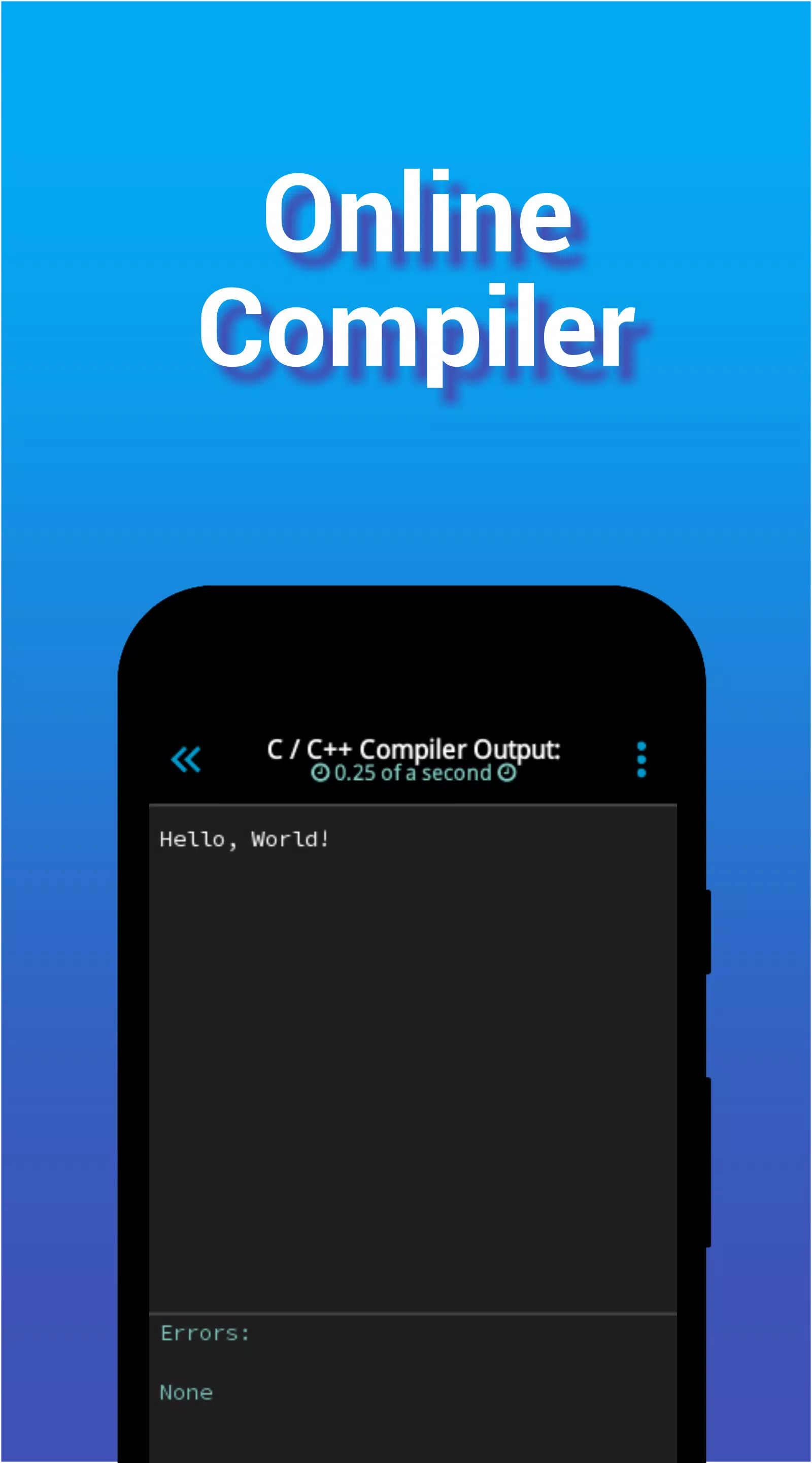 Online Compiler and Debugger APK for Android Download