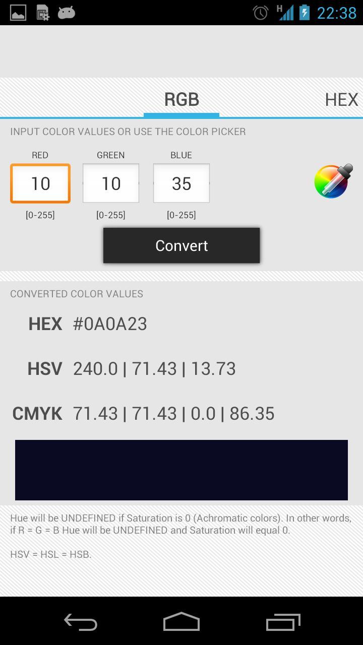 Color Converter for Android - APK Download