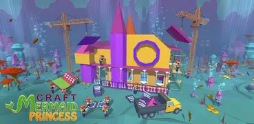 sereia Construir: Princesa casa desenhar Jogos