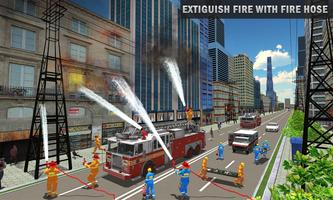 bombero camión simulador: rescate juegos captura de pantalla 1