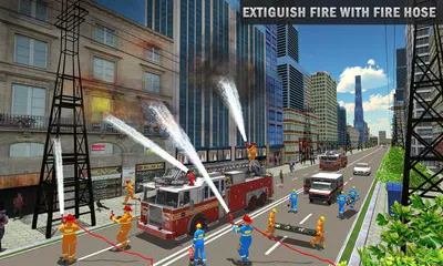 Feuerwehrmann LKW Simulator: Rettung Spiele APK Herunterladen