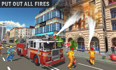 Feuerwehrmann LKW Simulator: Rettung Spiele APK Herunterladen
