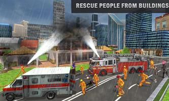 bombero camión simulador: rescate juegos captura de pantalla 3