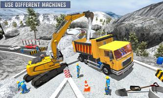 Snow Heavy Excavator Simulator 2019 screenshot 2