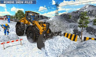 simulador de escavadeira pesada neve 2019 imagem de tela 3
