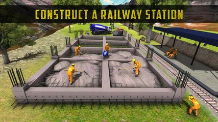 Train Station Construction Build Railway Simulator APK Herunterladen