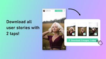 2Taps: post & story downloader Ekran Görüntüsü 1
