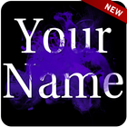 Live Smoke Effect Name Art – N icône