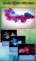 Live Smoke Effect Name Art – N poster