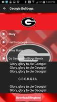 Georgia Bulldogs Ringtones capture d'écran 1