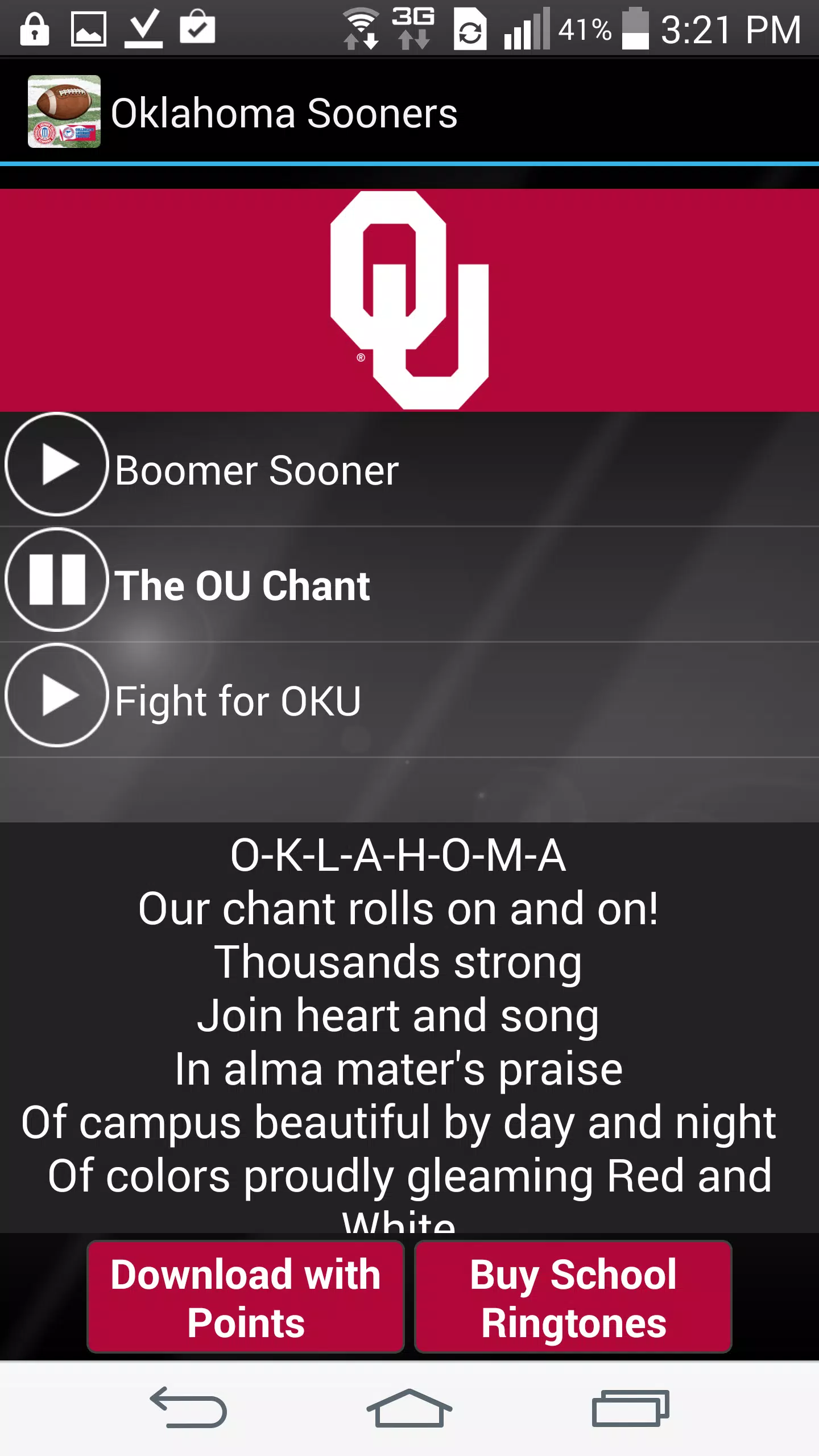 Скачать College Fightsongs & Ringtones APK Для Android