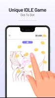 Idle Dot to Dot - Tap tap Connect the dots clicker โปสเตอร์