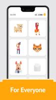 Idle Pixel Art Coloring - Tap tap to color clicker 截圖 3