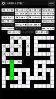 Math Crossword Puzzle poster