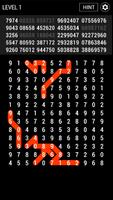 Number Search - Snake Affiche