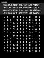 Number Search Puzzles capture d'écran 2