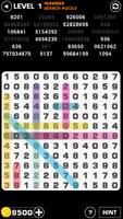 Number Search Puzzle : Game Of Numbers capture d'écran 1