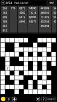 Number Crosswords الملصق