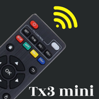 Remote  for tx3 mini box Zeichen