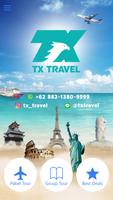 TX Travel الملصق